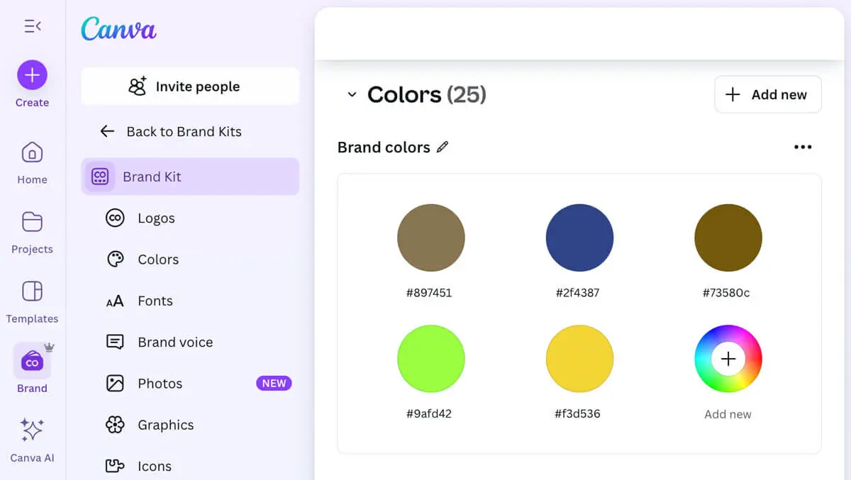 Canva Brand Kit